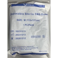Ormed Disposable Sterile Gown, MEDIUM SIZE ONLY