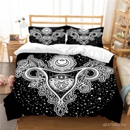 Polyester Cross-Border Geometric Printing 3d Can Generate E-Commercial Digital Pillowcase Quilt Cove