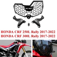 สำหรับ HONDA CRF250L CRF300L Rally 2017-2022 CRF450RL CRF450L 2019-2024 Headlight guard ฝาครอบที่ป้อ