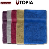 UTOPIA TOWEL Bath Towel Cotton Fluffy Thick Soft Fine Cotton Water Absorbent 500gms