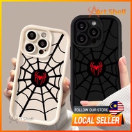 Phone Case Marvel Cool Spider-Man Eyes For iphone 11 12 13 14 15 Pro Max Casing silicone xr xs Max 7 8 Plus 11Pro 13Plus