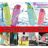 Tupperware Slim Eco Bottles 1L / Tupperware Slim Eco Bottle 500ml (Pls Select option) BPA FREE botol air botol budak