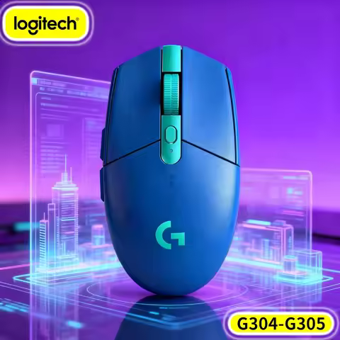 Logitech G304 Wireless Gaming Mouse 12000 DPI HERO Sensor LIGHTSPEED 1Ms 9-Month Battery Practical D