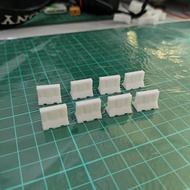 Road Barrier 1/64 Diorama Diecast White Penghadang Jalan Hotwheels 1:64 Scale Miniature Accessories 