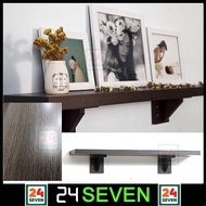 TWENTYFOURSEVEN - H6222 Wall Shelf Wall Unit Floating Deco Wall Shelf 90Lx23.6Wx15Hcm FLOATING WALL 