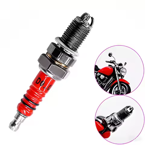 1/2Pcs Racing Spark Plug 3 Triple Electrode A7TC D8TC For GY6 CG 50 70 110 125 150CC Motorcycle Atv 