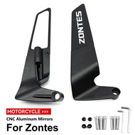 For Zontes G1 125 ZT125 G1 ZT125U ZT 125 U ZT 310R 310X ZT310R 310M Motorcycle CNC rearview mirror f