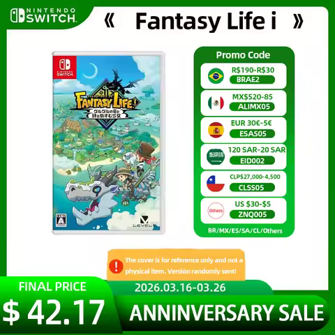 Nintendo Switch Game Deals - Fantasy Life i Guruguru Dragon and the Timeless Girl - Role Playing Gam