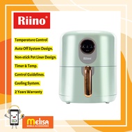 RIINO KZ3501A Rapid Air Fryer Tiffany 3.5L Temperature Control & Auto Off System Design Cooling Syst