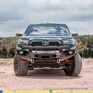 Toyota Hilux Revo Rocco Rogue 2016-2022 (Overland) Original Thailand Steel Front Bumper Bull Bar