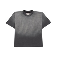 Hiptrack™ ซันเฟด ครอป - เสื้อยืดทรงโอเวอร์ไซส์ ชายสั้น สีเฟด