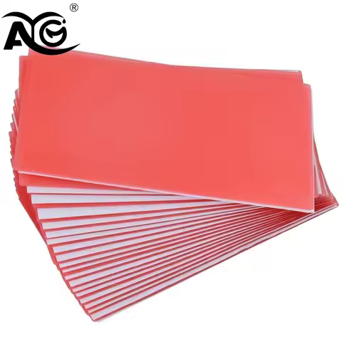 1Box AG 1.3mm Dental Lab Base Plate Soft Red Dental Wax Dental Modeling Base Plate Wax for Dentistry