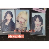 (LENTI/SEALED) IVE Papa John's Pizza Photocard PC Lenticular Jang Wonyoung Liz Lee Seo leeseo