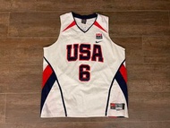 Nike Lebron James 2006 USA Team Jersey