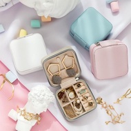 Mini jewelry box Gold jewelry storage box ring