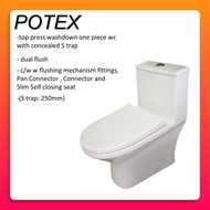 Jamban duduk Mangkuk jamban toilet bowl set toilet set bathroom set tandas
