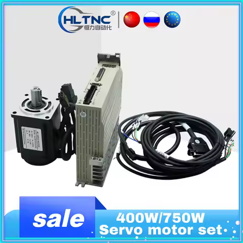 AC Servo Motor 0.4KW 0.75kw 400W 750W 220V 600W 800W 1.27N 2.4N Engine Matched C30-L15A-GABN C30-L20