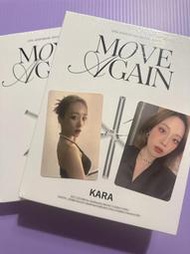 現貨 KARA - MOVE AGAIN 十五週年特別專輯 官網版 (附特別小卡) 齡智 妮可