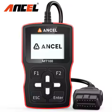 2024 ANCEL MT100 Motorcycle Coder Reader Motorcycle Scanner for Engine ABS Motor Diagnostic Tools Fo