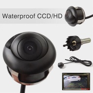 NEW 360 Degree HD CCD Car Rear View Reverse Night Vision Backup Parking Camera IP67 Waterproof Wired Vehicle Camera High