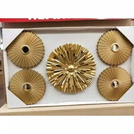 wall decor / Welldecor set of 5 pcs cermin informa hiasan dinding informa