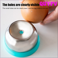 เครื่องเจาะไข่ต้ม QUYPV เครื่องแยกไข่สแตนเลสทนทานเครื่องเจาะไข่เบเกอรี่เครื่องเจาะไข่ในครัวบ้านเครื่องเจาะ APITV