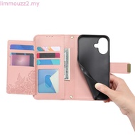 Phone Case for Realme 15X 15T 15 C85 C75 C71 C73 C63 C61 C53 C51 Pro Lucky Flower Emed Fashion Zippe