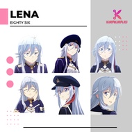 STICKER Vladilena Milizé Lena 86 Eighty Six Waterproof Vinyl Anime