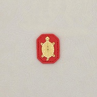 SI1pc new Decor Lucky Gift 2026 new Asakusa Turtle Small Golden Tortoise Guarding Praying Lucky Weal
