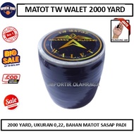 Senar Gelasan Matot TW Walet 0.22 2000 Yard Senar Mati Layangan Jepret