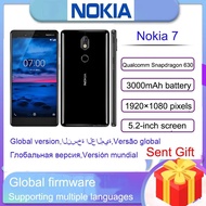 Nokia โทรศัพท์7สมาร์ทโฟน NFC Snapdragon 630 5.2นิ้ว4GB RAM 64GB 16MP กล้อง Android