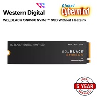 WD BLACK SN850X NVMe SSD Without Heatsink - 5 Years Local Warranty (wd sn850x Western Digital WD SN8
