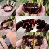 Gelang sisik kulit Penyu asli desain elegan dan berkualitas