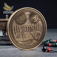 Yes or No decision coin has or No