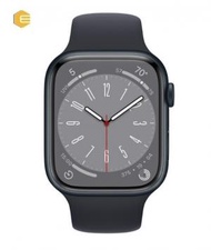 Apple - Apple Watch Series 8 GPS 45mm 午夜暗色鋁金屬錶殼配運動錶帶 (SZ: M/L 適合手腕圍160–210mm) (平行進口)