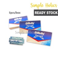 5pc/box Gillette Sword Shaving Blade / Mata Pisau Cukur