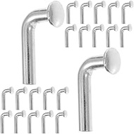 100Pcs Heavy Duty Safety Clip for Pallet Racking J Bolt Drop Pin Galvanized Storage Rack Hook Enhanc