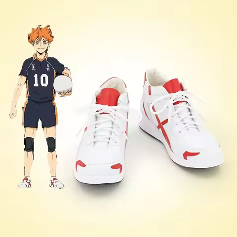 Hinata Shoyo Cosplay Shoes Boots Halloween Costume Accessory Prop