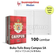 SA CAMPUS LONG Notebook 100 Sheets 1 Pack contains 5 Boxy Campus Notebook School B5