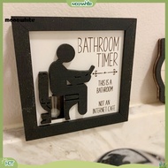 [MOONWHITE]  Bathroom Timer Hourglass Bathroom Accessory for Efficiency Toilet Sand Timer Bathroom H