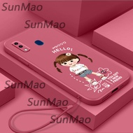 เคส Samsung A20 Samsung A30 กล่องป้องกันสแควร์เต็มรูปแบบสำหรับกล้อง CHA4