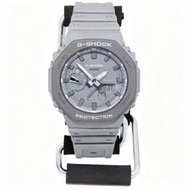 CASIO G-SHOCK 地球色八角形農家橡樹 霧霾灰情侶款手錶 GA-2100ET-8A