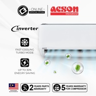 (WEST)Acson R32 Inverter Avo NF Series  Aircond(With Wifi) 1.0HP, 1.5HP,2.0HP &amp; 2.5HP