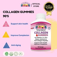 21st Century Collagen 90 Fruit Pectin Gummies (NEW Orange Flavor)