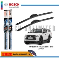 Bosch AEROTWIN Wiper Blade Set for Mitsubishi STRADA 2006 - 2015 (21 /18 )