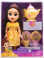 [預訂2506] Jakks Disney Princess Beauty and the Beast - Belle with Tea Set 迪士尼公主：美女與野獸 貝兒公仔連茶具套裝