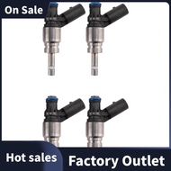 4 PCS Car  Injector for  A4 8E 8E5 B6 S4   2001-2005 2.0 FSI 06D906036E 0261500011 06D906036D