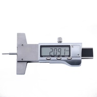 Stainless Steel Tire Tread Depth Gauge,LCD Digital Tire Tread Depth Gauge Tool with Inch and MM Conv