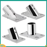【JL】 22MM Stainless steel Boat pipe 30/45/60/90° Handrail Pipe Rectangular Base