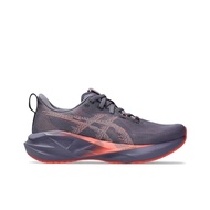 Qqq Asics NOVABLAST 5 Soft and Comfortable Low cut Running Shoes for Men and Women Grey Purple EL8Z